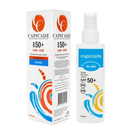  Capıcade Sun Spf50+ Güneş Koruyucu Krem Çocuklar İçin  