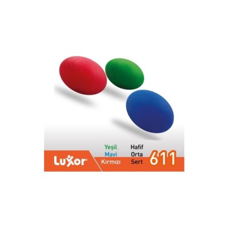 Luxor 611 Sl. El Rehabilitasyon Topu (Sert - Kırmızı)  