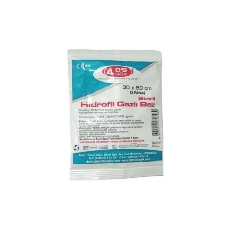  Ds Plus Gazlı Bez 30 Cm X 80 Cm  