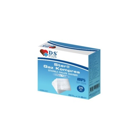  Ds Plus Gaz Kompres 25'Li 7,5 Cm X 7,5 Cm  