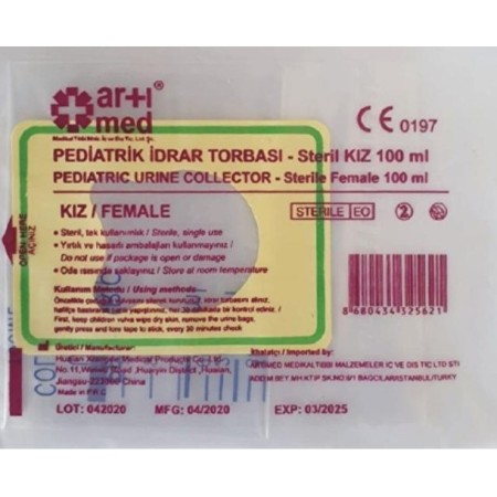  İdrar Kollektörü (Kız)  