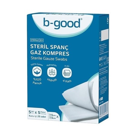  B Good Gaz Kompres Emici 25'Li Paket  