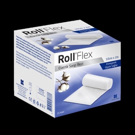  Rollflex Sargı Bezi Elastik 10 Cm X 2 Mt  