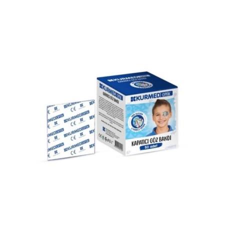  Göz Pedi Kurmed Optik Renkli Erkek 50'Li  