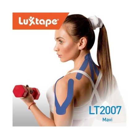  Luxor Lt2007 Kıneziyoloji Bandı Mavi  