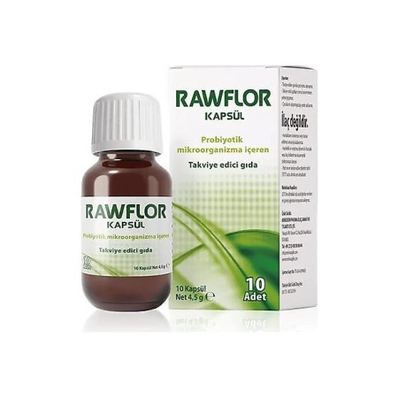  Rawflor Probıyotık 10 Kapsül  