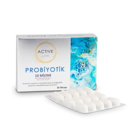  Actıve Lıfe Probıyotık 30 Kapsül  