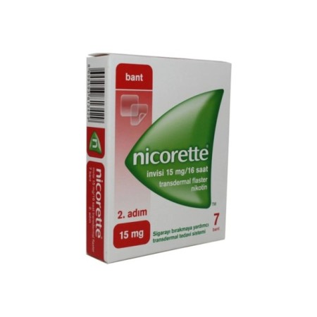 Nicorette Invisi 2. Adım 15 MG Nikotin Bandı 7'li