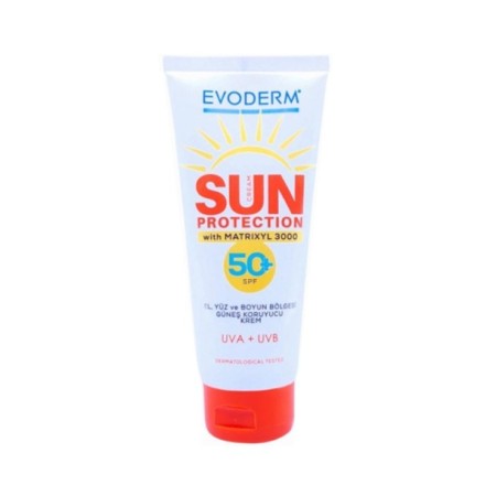Evoderm Sunscreen Cream Güneş Koruyucu Krem Spf+50 100 ml