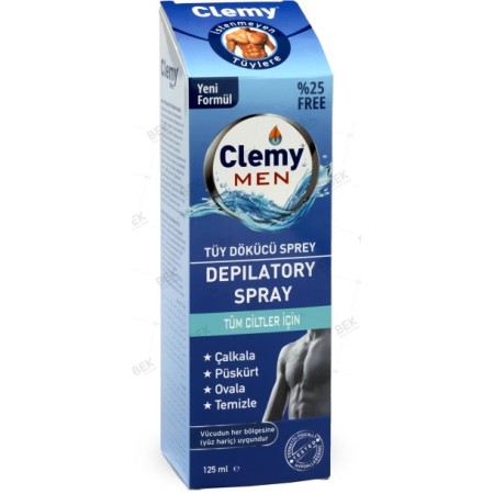 Clemy Men Tüy Dökücü Sprey 100 ml