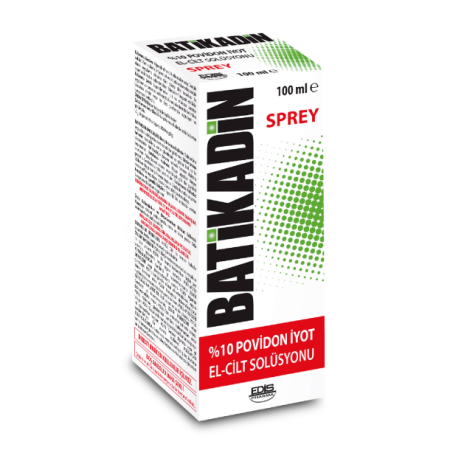 Batikadin El Cilt Solüsyonu Sprey 100 ml