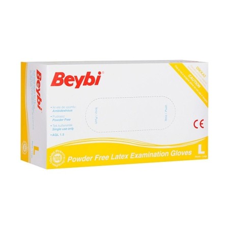  Beybı Eldiven Pudrasız Large 100'Lü  
