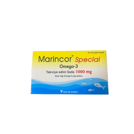 Marincor Special Omega 3 1000 mg 45 Kapsül Balık Yağı