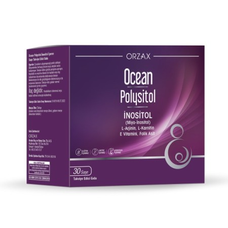 Orzax Ocean Polysitol Takviye Edici Gıda 30 Saşe - Folik Asit 400 μg