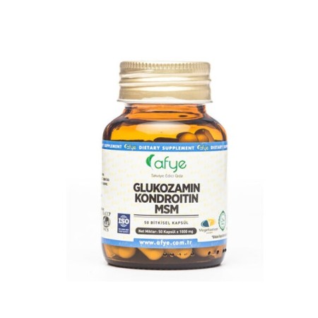 Afye Glukozamin Kondroitin Msm 1000mg-50Kapsül