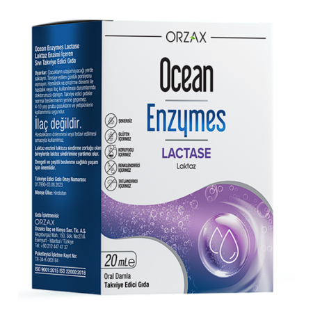 Ocean Enzimleri Laktaz Damla 20 ml