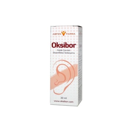 Abfen Oksibor Kulak Çevresi Dezenfekte Solüsyonu 30 ml