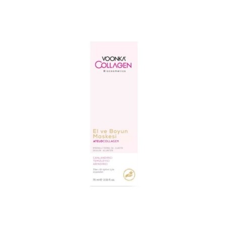 Voonka Biocosmetics Atelocollagen El ve Boyun Maskesi 75 ML
